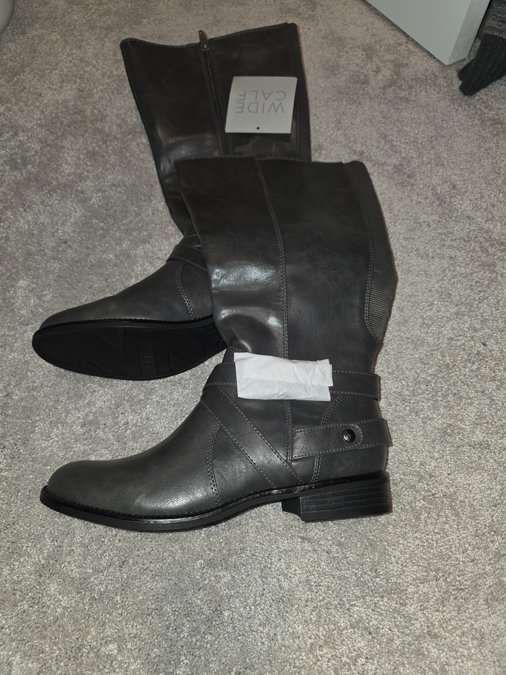 Life Stride Over-the-Knee Riding Boots in Charcoal Gray
